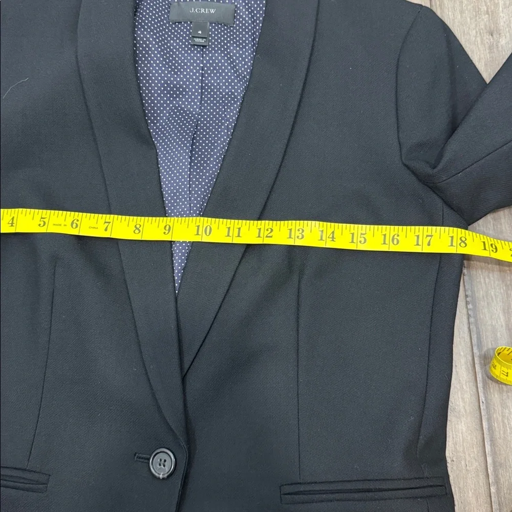 J. Crew Parke‎ Blazer Elegant Black Blazer